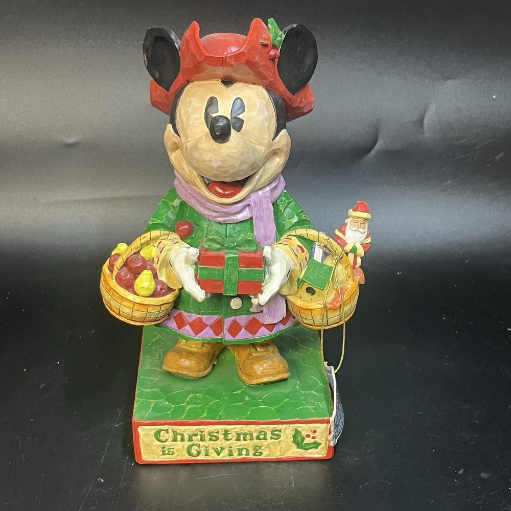 Jim Shore Disney Traditions Mickey Mouse Spirit of Generosity Figurine 4004041